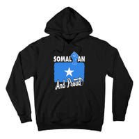 Somalian And Proud Love Somalia With Somalia Flag Fist Tall Hoodie