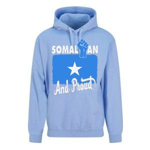 Somalian And Proud Love Somalia With Somalia Flag Fist Unisex Surf Hoodie