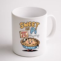 Sweet as pi for  Funny Pi Day Spiral Pi Math Coffee Mug