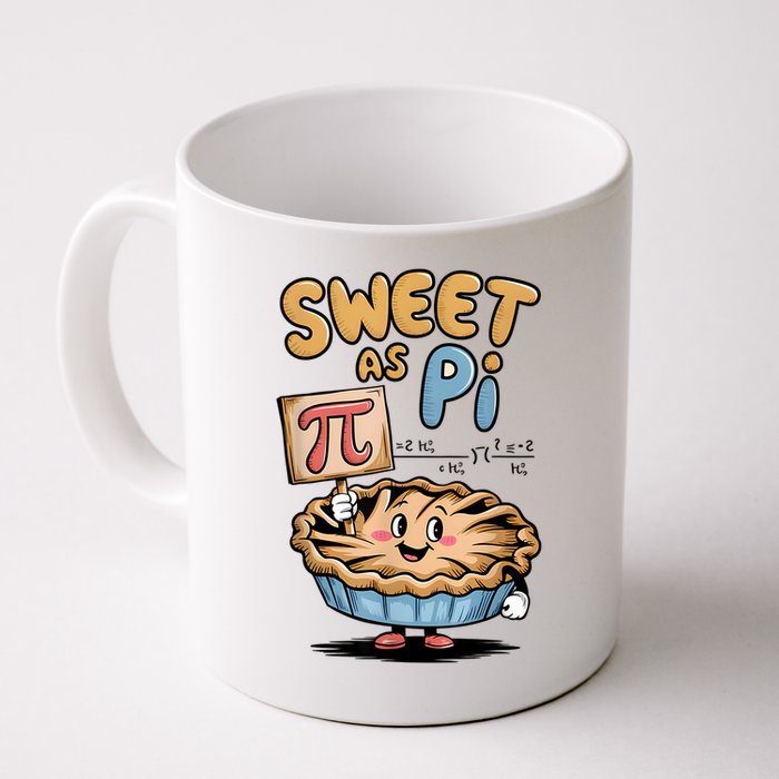 Sweet as pi for  Funny Pi Day Spiral Pi Math Coffee Mug