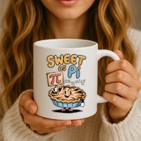 Sweet as pi for  Funny Pi Day Spiral Pi Math Coffee Mug