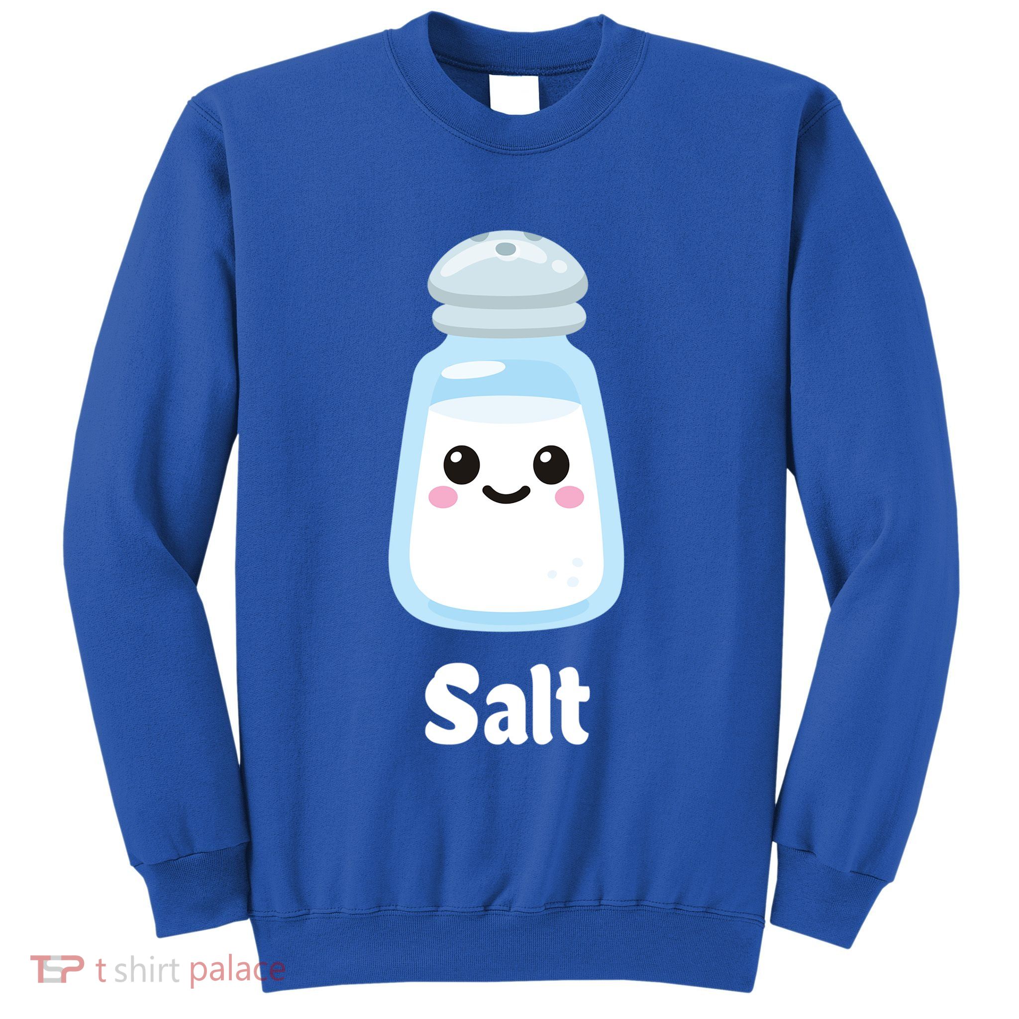 Salt And Pepper Matching Couple Halloween Best Friends Cute Gift Sweatshirt