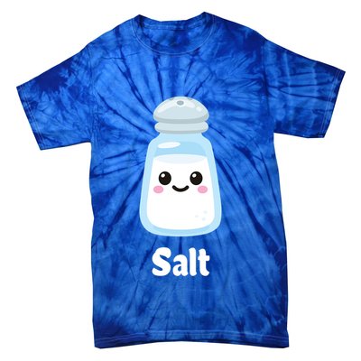 Salt And Pepper Matching Couple Halloween Best Friends Cute Gift Tie-Dye T-Shirt