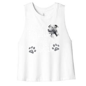 Save A Pitbull Euthanize A Dog Fighter Pit Bull Gift Women's Racerback Cropped Tank