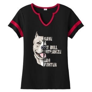 Save A Pitbull Euthanize A Dog Fighter Shirts Dogs Lover Gift Ladies Halftime Notch Neck Tee