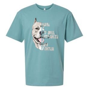 Save A Pitbull Euthanize A Dog Fighter Shirts Dogs Lover Gift Sueded Cloud Jersey T-Shirt