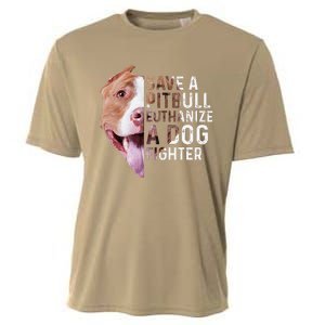 Save A Pitbull Euthanize A Dog Fighter Lover Dog Cooling Performance Crew T-Shirt