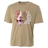 Save A Pitbull Euthanize A Dog Fighter Lover Dog Cooling Performance Crew T-Shirt