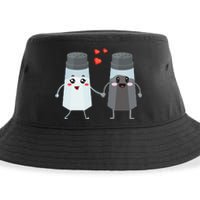 Salt And Pepper Shaker Couple Gift For Chefs And Cooks Sustainable Bucket Hat