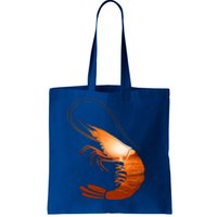 Shrimp And Prawn Lovers Silhouette Earth Day And Ocean Week Cool Gift Tote Bag