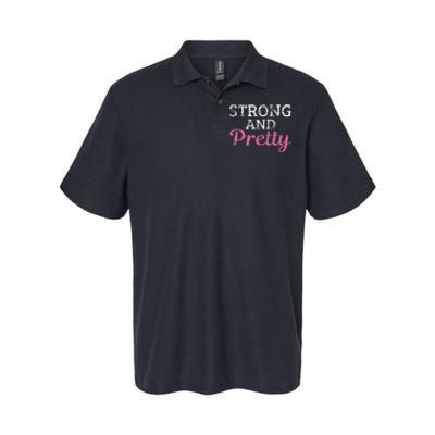 Strong And Pretty Softstyle Adult Sport Polo