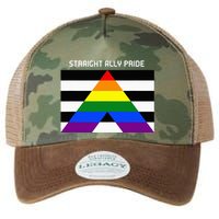 Straight Ally Pride Flag For Any Proud Heterosexual Ally Legacy Tie Dye Trucker Hat