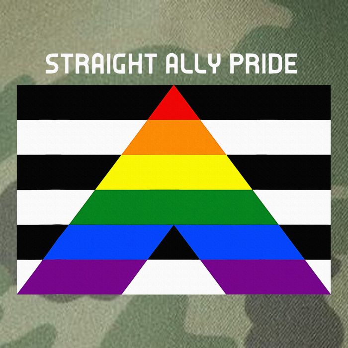 Straight Ally Pride Flag For Any Proud Heterosexual Ally Legacy Tie Dye Trucker Hat