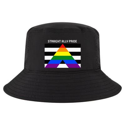 Straight Ally Pride Flag For Any Proud Heterosexual Ally Cool Comfort Performance Bucket Hat