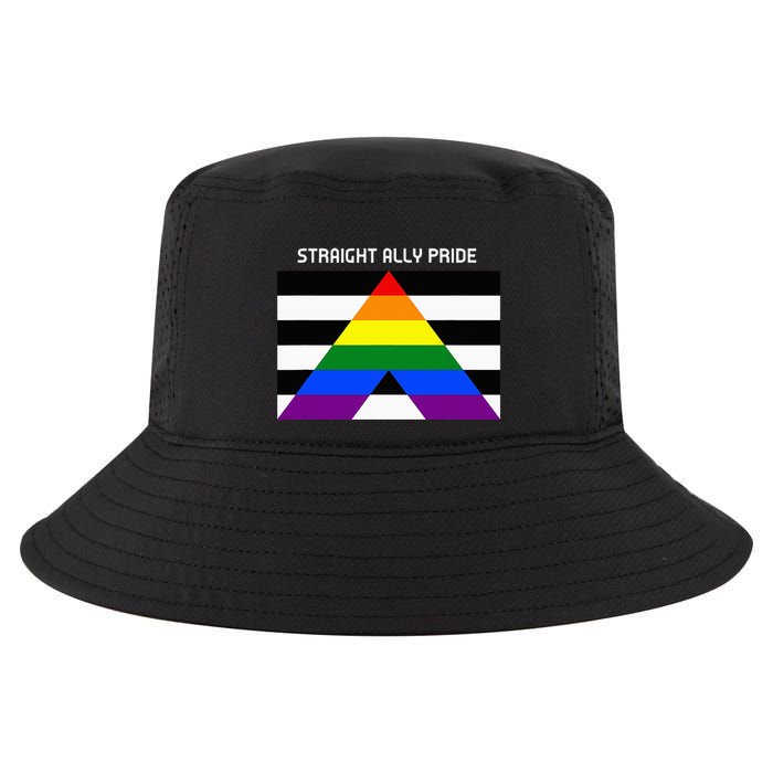 Straight Ally Pride Flag For Any Proud Heterosexual Ally Cool Comfort Performance Bucket Hat