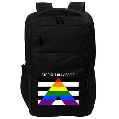 Straight Ally Pride Flag For Any Proud Heterosexual Ally Impact Tech Backpack