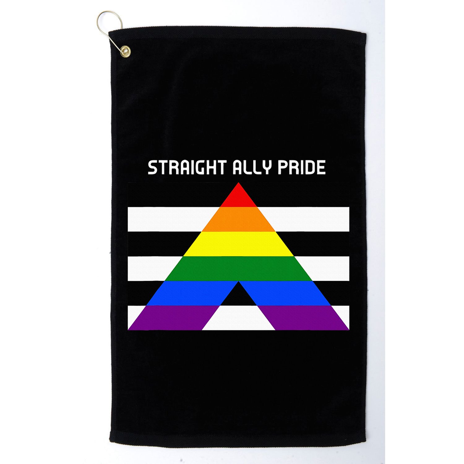 Straight Ally Pride Flag For Any Proud Heterosexual Ally Golf Towel