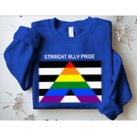Straight Ally Pride Flag For Any Proud Heterosexual Ally Sweatshirt