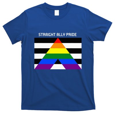 Straight Ally Pride Flag For Any Proud Heterosexual Ally T-Shirt