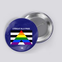 Straight Ally Pride Flag For Any Proud Heterosexual Ally Button