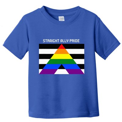 Straight Ally Pride Flag For Any Proud Heterosexual Ally Toddler T-Shirt