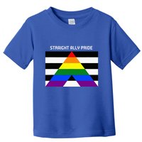 Straight Ally Pride Flag For Any Proud Heterosexual Ally Toddler T-Shirt