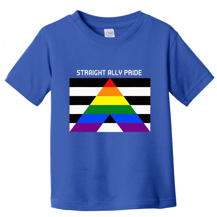 Straight Ally Pride Flag For Any Proud Heterosexual Ally Toddler T-Shirt