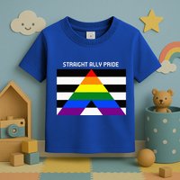 Straight Ally Pride Flag For Any Proud Heterosexual Ally Toddler T-Shirt
