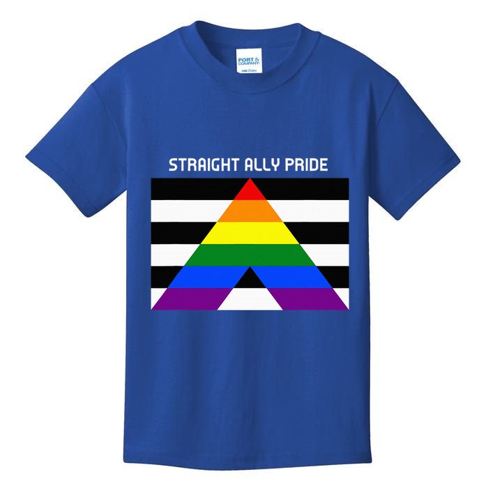 Straight Ally Pride Flag For Any Proud Heterosexual Ally Kids T-Shirt
