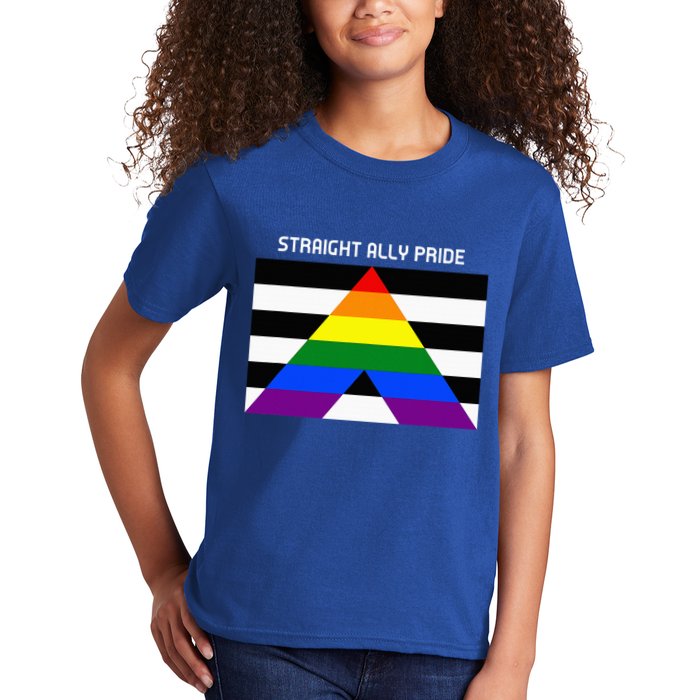 Straight Ally Pride Flag For Any Proud Heterosexual Ally Kids T-Shirt
