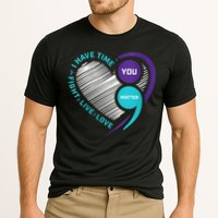 Suicide Awareness Prevention Heart Semi Colon You Matter Cooling Performance Crew T-Shirt