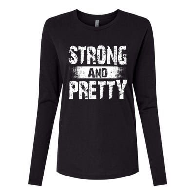 Strong And Pretty For Coaches And Strong Gift Womens Cotton Relaxed Long Sleeve T-Shirt