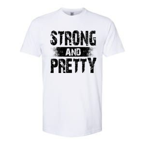 Strong And Pretty For Coaches And Strong Gift Softstyle® CVC T-Shirt