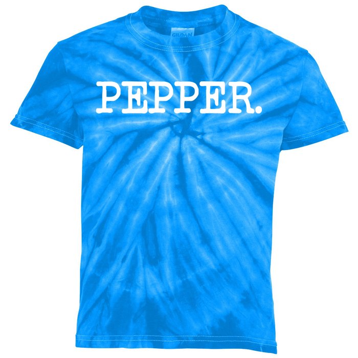 Salt And Pepper Shaker Funny Matching Halloween Gift Kids Tie-Dye T-Shirt