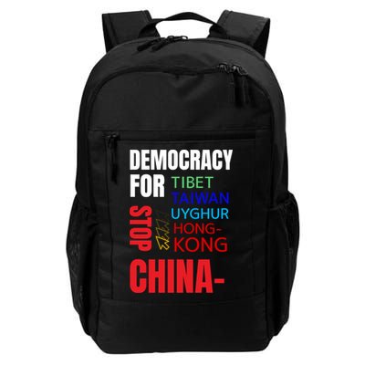 Support And Protest For Taiwan Democracy And Independence Great Gift Backpack