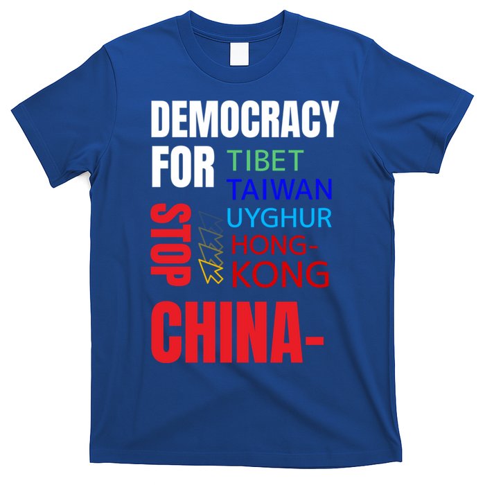 Support And Protest For Taiwan Democracy And Independence Great Gift T-Shirt