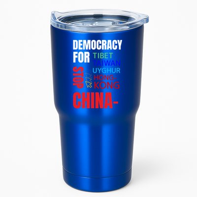 Support And Protest For Taiwan Democracy And Independence Great Gift Tumbler