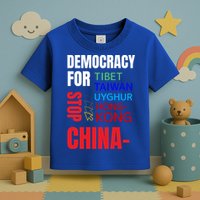 Support And Protest For Taiwan Democracy And Independence Great Gift Toddler T-Shirt