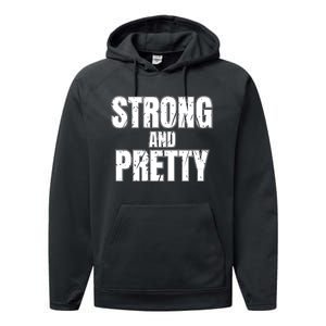 Strong And Pretty Performance Fleece Hoodie