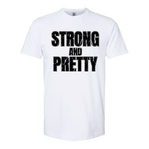 Strong And Pretty Softstyle CVC T-Shirt