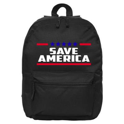 Save America Political Election 16 in Basic Backpack
