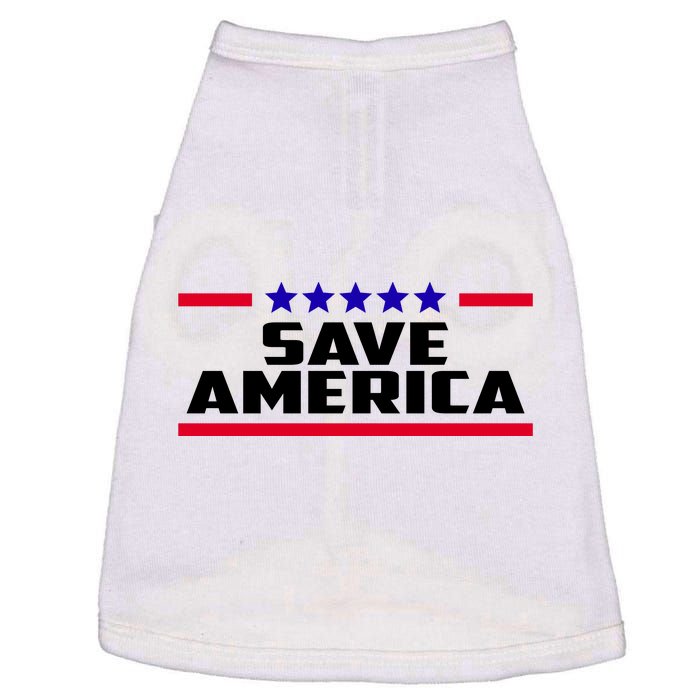 Save America Political Election Doggie Tank