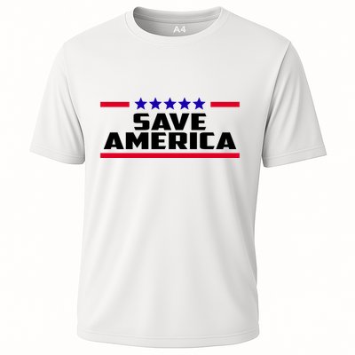 Save America Political Election Cooling Performance Crew T-Shirt