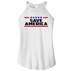 Save America Political Election Women's Perfect Tri Rocker Tank