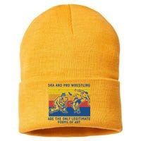 Ska And Pro Wrestling Are The Only Legitimate Forms Of Art Sustainable Knit Beanie