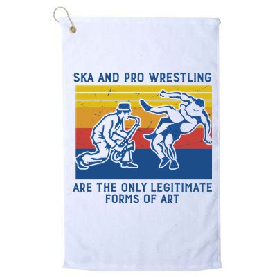 Ska And Pro Wrestling Are The Only Legitimate Forms Of Art Golf Towel