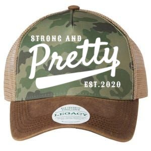 Strong And Pretty Gift Legacy Tie Dye Trucker Hat