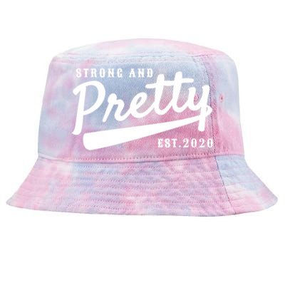 Strong And Pretty Gift Tie-Dyed Bucket Hat