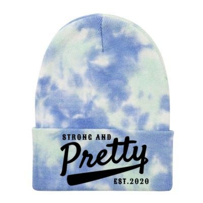 Strong And Pretty Gift Tie Dye 12in Knit Beanie