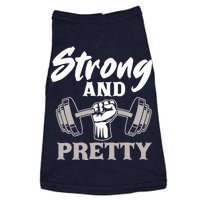 Strong And Pretty Gym Fitness Sport Bodybuilding Doggie Tank